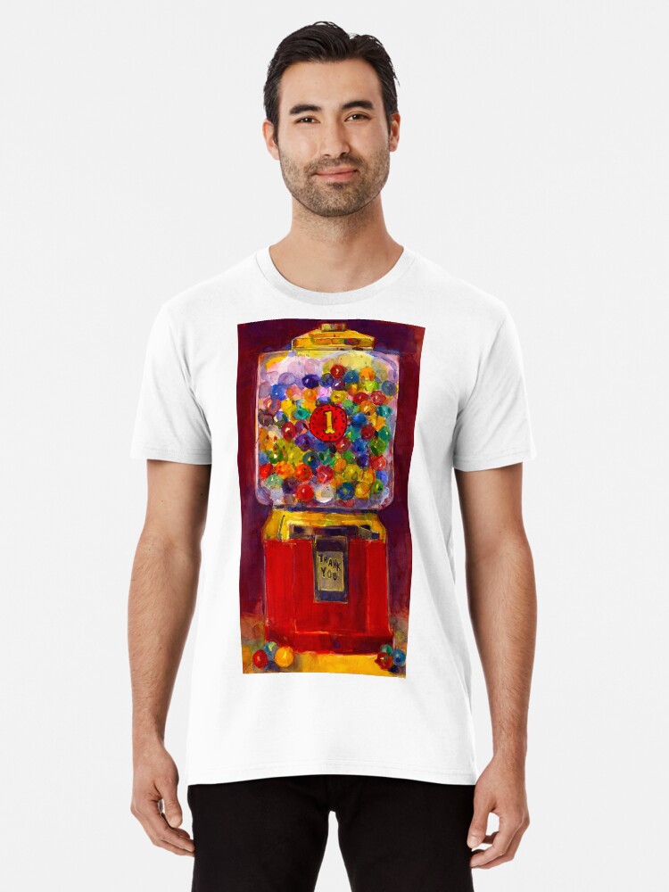 bubble gum nike shirt