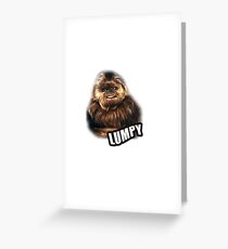 Chewbacca's Son Lumpy Greeting Card