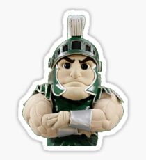 michigan state university sparty Sticker