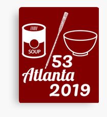 Soup Oar Bowl 53 Atlanta 2019 Canvas Print