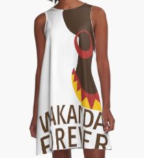Wakanda Forever A-Line Dress