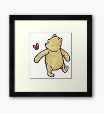 Vintage Winnie the Pooh Framed Print