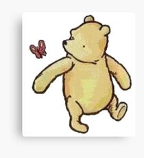 Vintage Winnie the Pooh Canvas Print