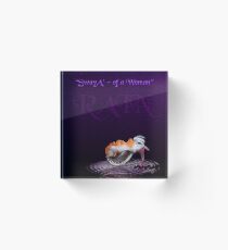 Art by Rockos "SwayA'- of a Woman" limited edition Acrylic Block