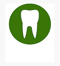 Green Tooth Photographic Print