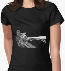 Micky and Mallory Women's Fitted T-Shirt