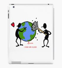 Gift save the earth Ecology iPad Case/Skin
