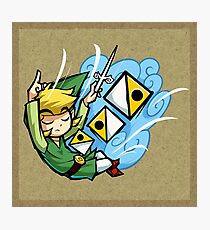 Zelda Wind Waker Wind's Requiem Photographic Print