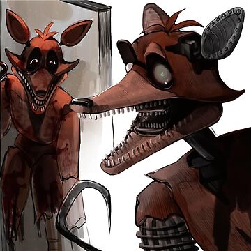 Foxy five nights ( fnaf ) art Sticker for Sale by Star S2 Arts