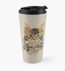 Maine coon Kitten Love Travel Mug