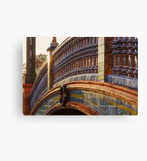 Art of Plaza de Espana, Seville Canvas Print