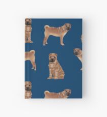 Sharpei dog breed gifts pet friendly sharpei dogs Hardcover Journal