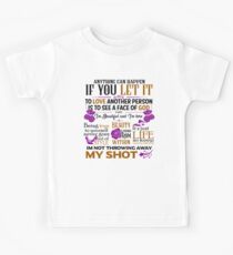 Broadway Motivational Quotes Kids Tee