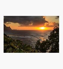 Bali Hai Sunset Photographic Print