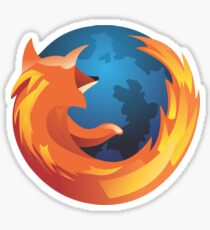 Mozilla Firefox Merchandise Sticker