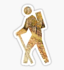 Autumn Hiker Sticker