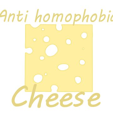 Artwork thumbnail, Anti homophobia cheese, Heartstopper quote, Darcy Olsson by freja4876