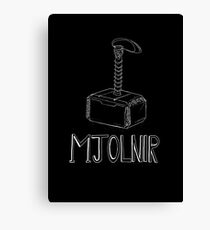 Mjolnir : Thor's Hammer Canvas Print