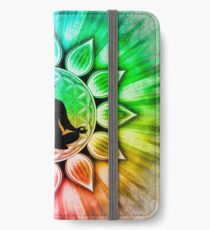 In meditation with Chakras III iPhone Wallet/Case/Skin