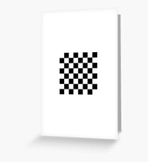 Chess board, chess, board, chessboard, checkerboard, checker, checkers, chequers Greeting Card