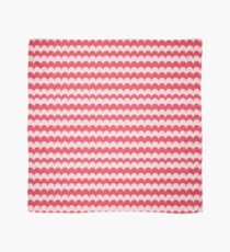Pink Scallop Print Scarf