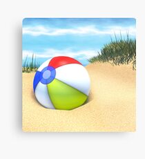 Beach Ball Metal Print