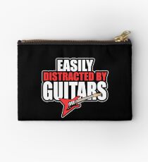 Easily distracted by Guitars Studio Pouch