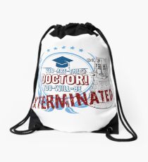Graduate Doctor Who Drawstring Bag