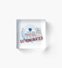 Graduate Doctor Who Acrylic Block