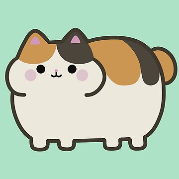 FFXIV Fat Cat Group - Pusheen Style Sticker for Sale by Yasmin Walji