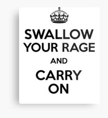 Carry On Metal Print