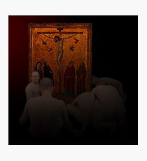 NAKED POVERTY OF ACOLYTES AND GOLDEN ICONS Photographic Print