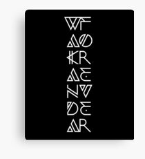 Wakanda Forever Canvas Print