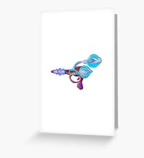 Raygun Greeting Card