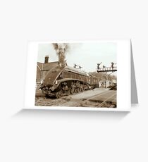 Sir Nigel Gresley at Grosmont Greeting Card