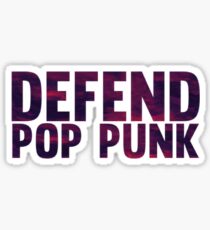 Defend Pop Punk Sticker