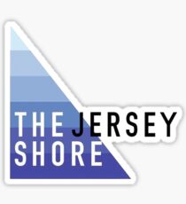 Pegatina La Geotag de Jersey Shore