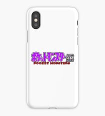 Pokemon Silver iPhone Case
