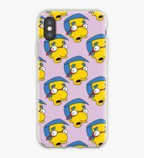 Vinilo o funda para iPhone Milhouse en rosa