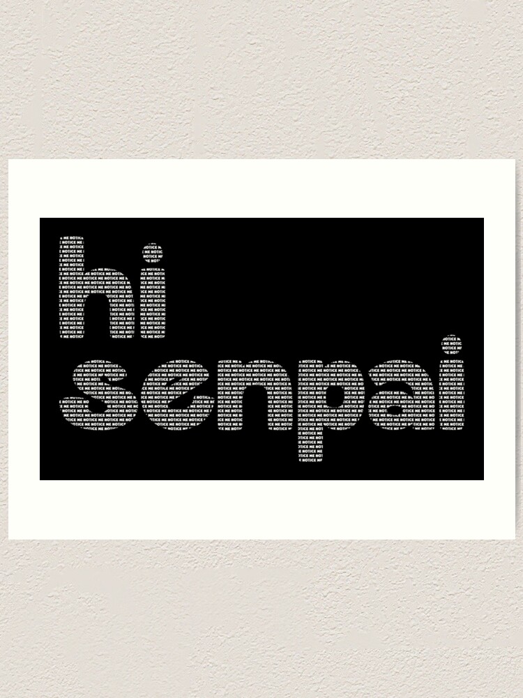 Alternate view of Hi Senpai Art Print