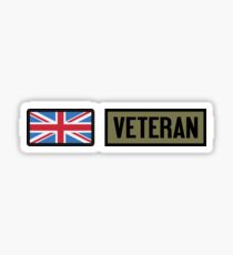 British Veteran Sticker