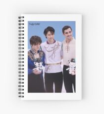 Yuzuru Hanyu, Shoma Uno, Javier Fernandez Spiral Notebook
