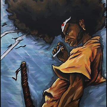 Anime Afro Samurai #k87 Art Print for Sale by SylasHillLux