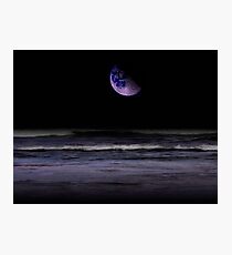 Mauve Ocean Photographic Print