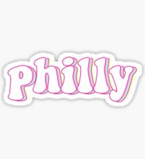 philly retro Sticker