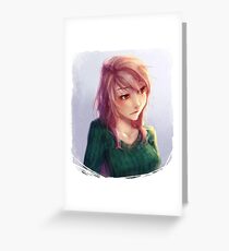 Myra's Sweater Greeting Card