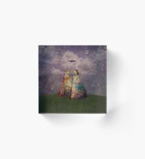 Make You Believe (night version) Acrylic Block