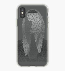 Eminem Lyric Portrait iPhone Case