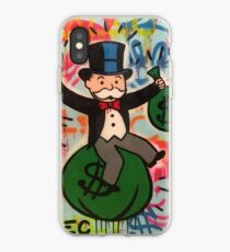 Alec Monopoly Painting Of Monopoly Man iPhone Case