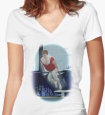 Just Do Your Best – Uni Revue Women's Fitted V-Neck T-Shirt